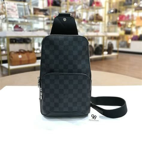 louis vuitton mens avenue sling bag n41719|Louis Vuitton slingback bag.